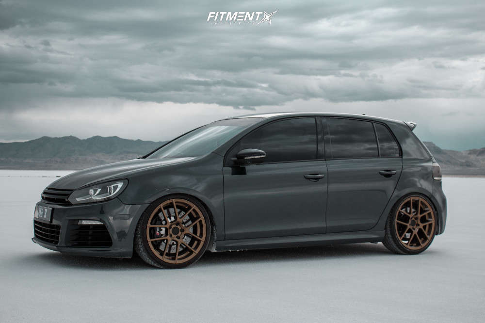 2012 Volkswagen Golf R Base with 19x8.5 Avant Garde M510 and Toyo Tires  235x45 on Coilovers | 1703179 | Fitment Industries