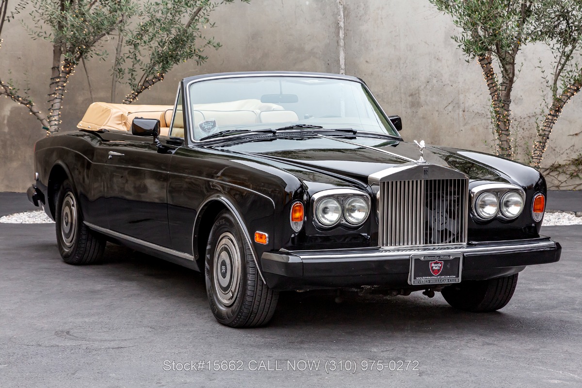 1986 Rolls-Royce Corniche II Convertible | Beverly Hills Car Club
