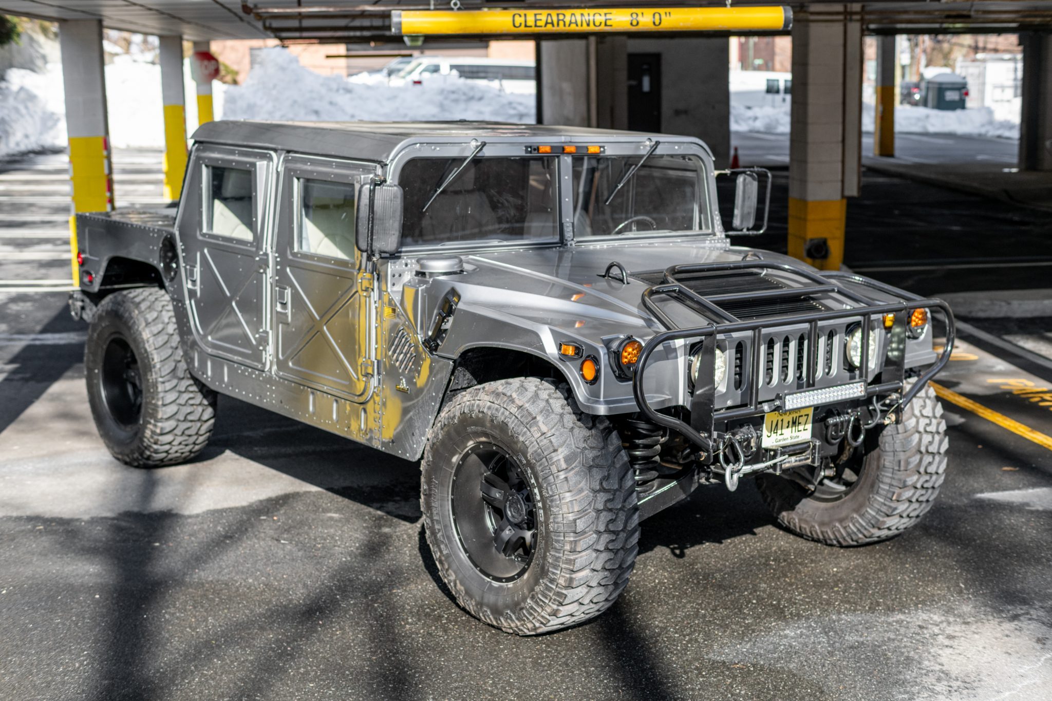 1995 Atomic Silver Hummer H1 on 40-in Tires, "That's How Ruff Ryders Roll"  - autoevolution