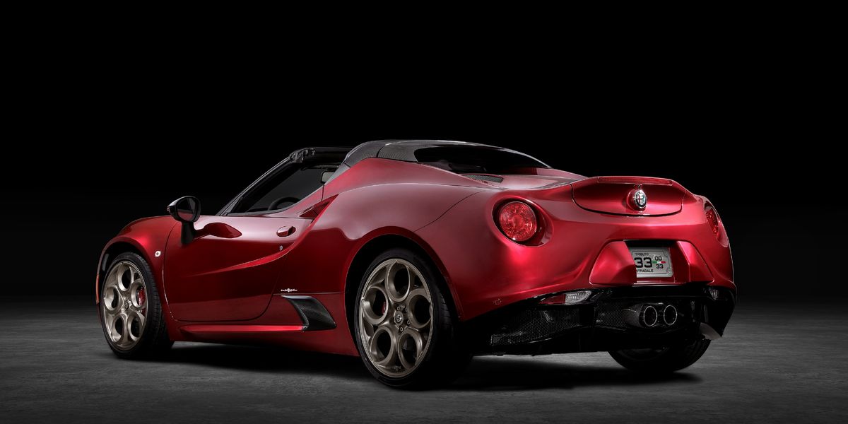 2020 Alfa Romeo 4C Spider Gets a 33 Stradale–Inspired Edition