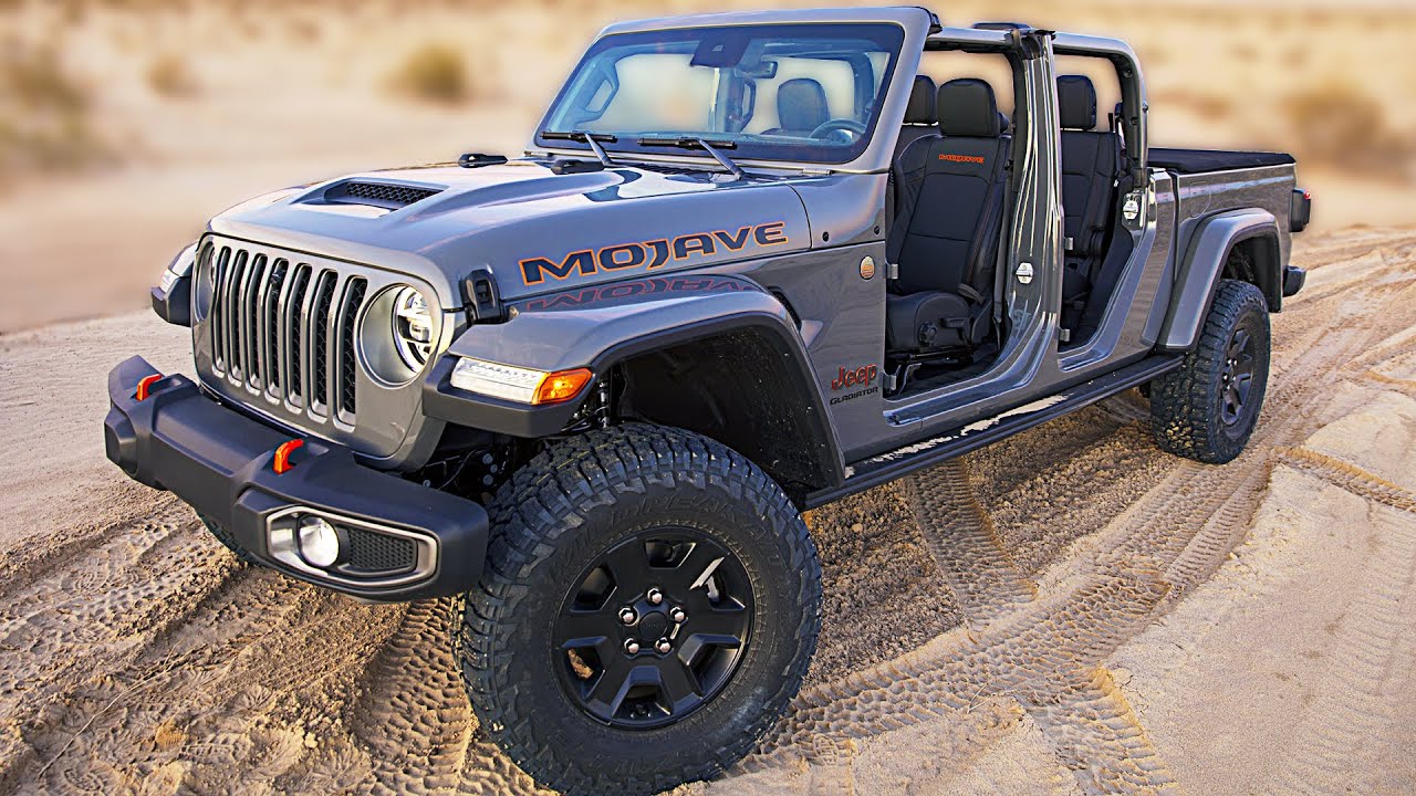 2021 Jeep Gladiator Mojave – Ready to fight the Ranger Raptor - YouTube
