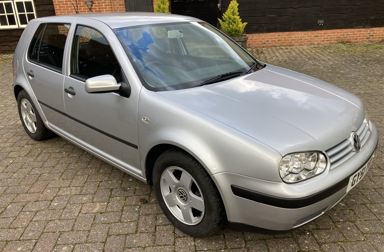 British Heritage, Classic and Sports Cars: 08 Jun 2021 - 2001 Volkswagen  Golf MK 4 1.6 SE