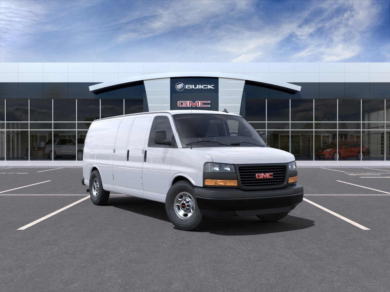 New 2023 GMC Savana Cargo 2500 Work Van Extended Wheelbase in Hickory  #257690 | Everett Chevrolet Buick GMC | Everett Chevrolet Buick GMC
