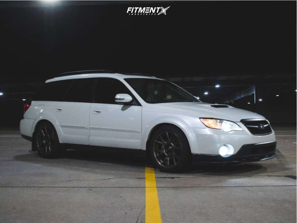 2009 Subaru Outback XT Limited with 18x8.5 Konig Ampliform and Falken  245x40 on Coilovers | 509504 | Fitment Industries