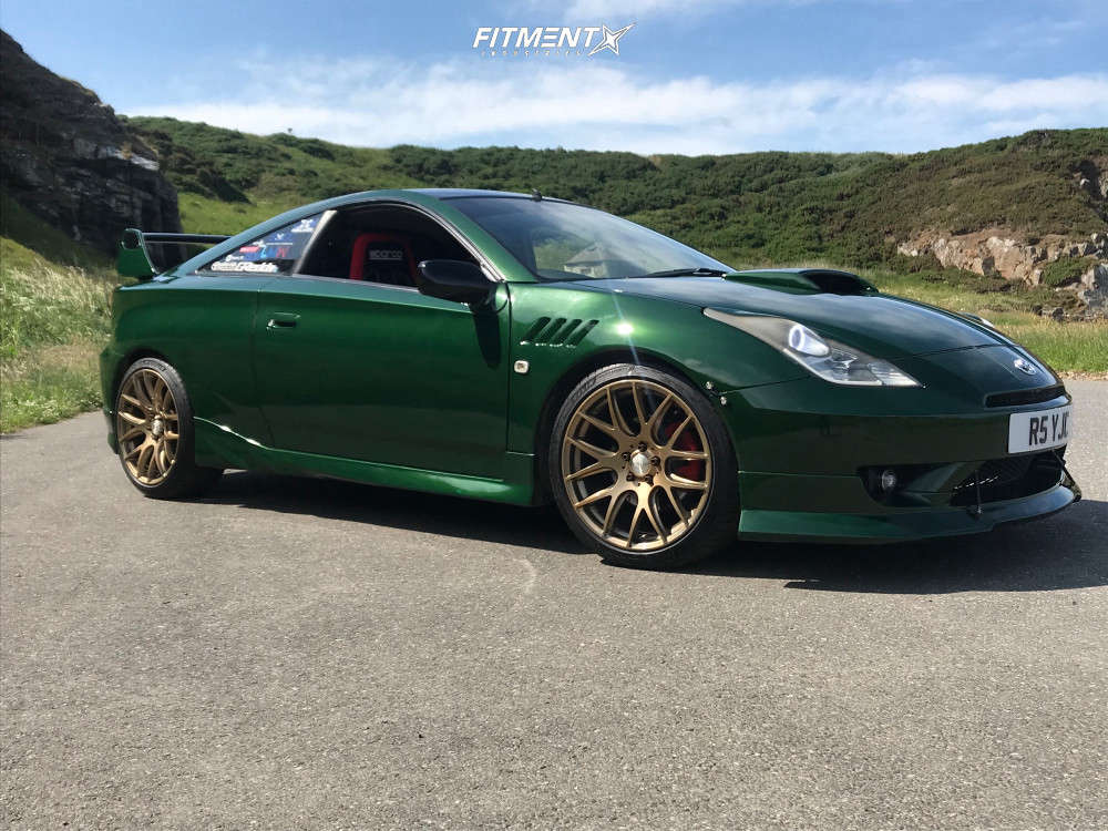 2005 Toyota Celica GTS with 18x8.5 3SDM 0.01 and Michelin 225x40 on  Lowering Springs | 1132984 | Fitment Industries