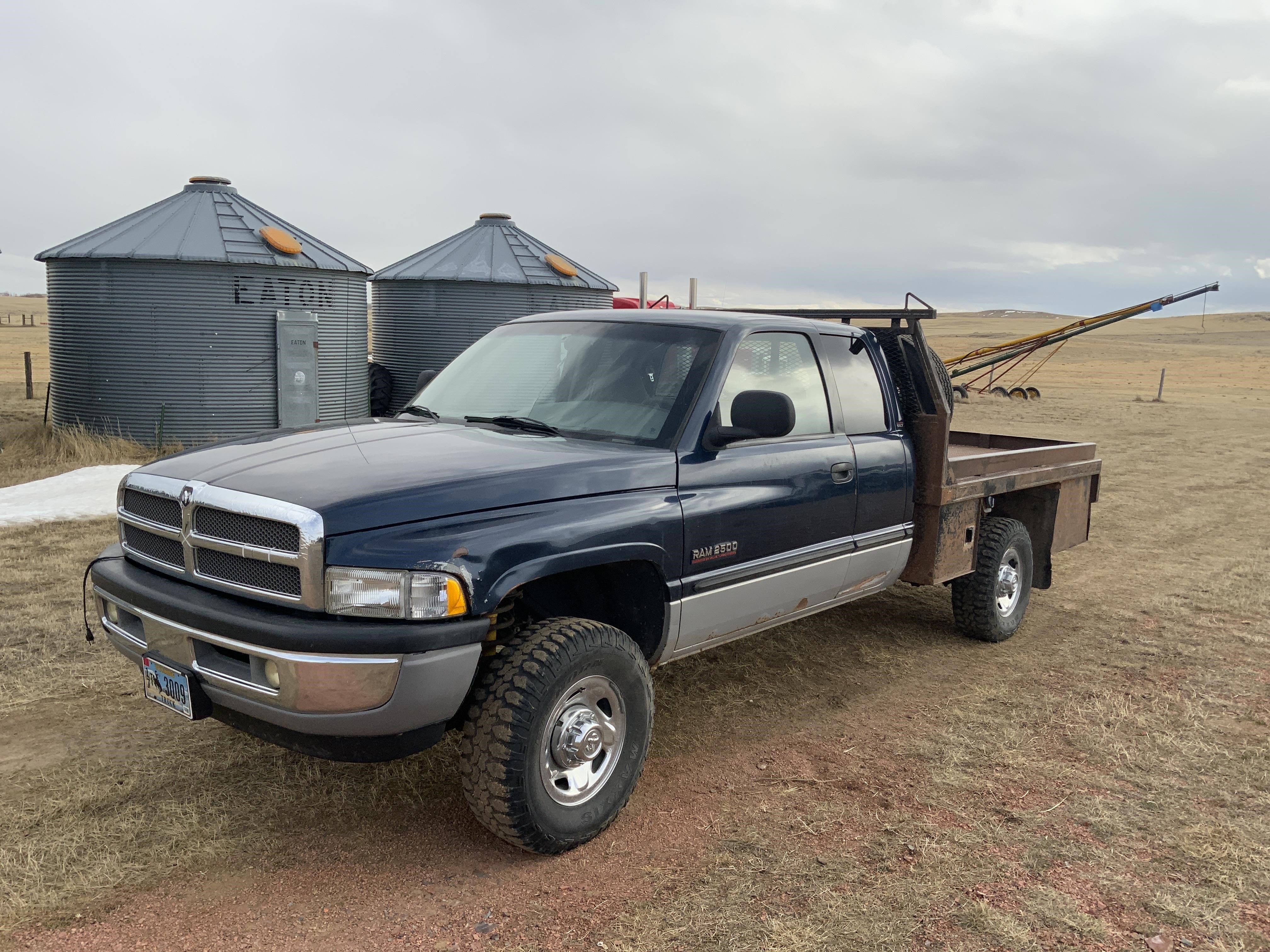 2001 Dodge RAM 2500 4x4 Extended Cab Flatbed Pickup BigIron Auctions
