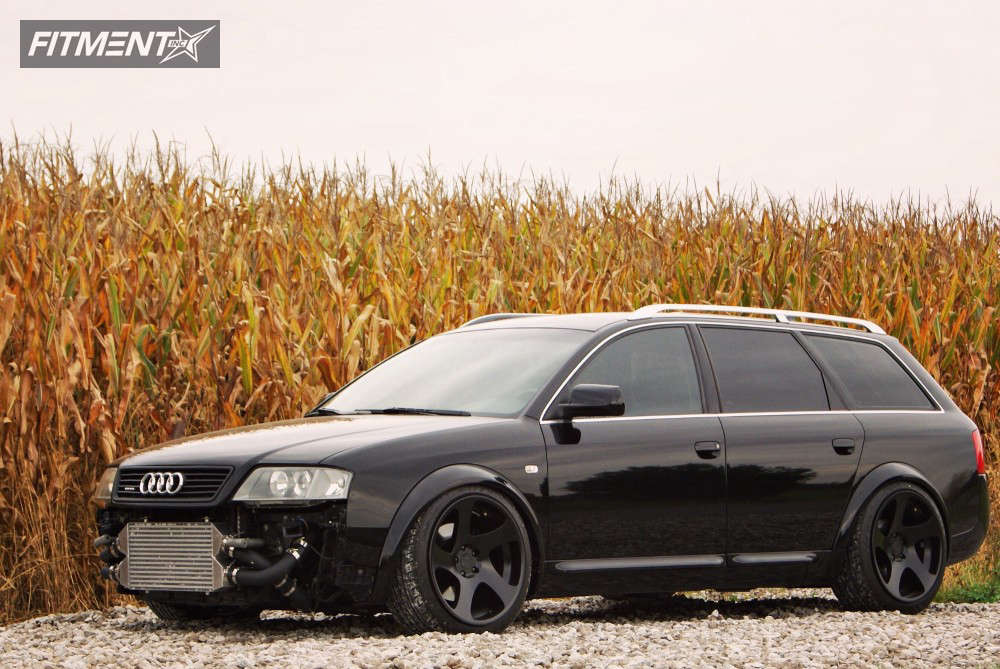 2003 Audi Allroad Quattro Base with 19x10 Rotiform Tmb and Nankang 245x40  on Air Suspension | 284188 | Fitment Industries