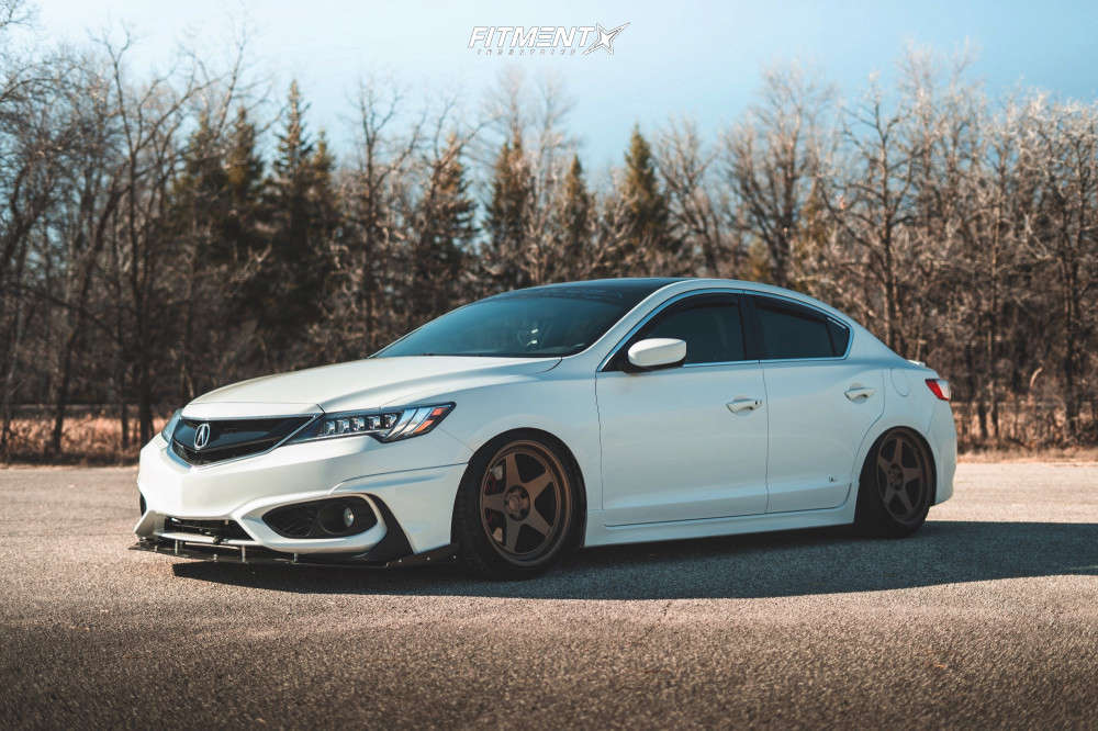 2017 Acura ILX A-Spec with 18x9.5 Kansei Knp and Cooper 225x40 on Coilovers  | 1572007 | Fitment Industries