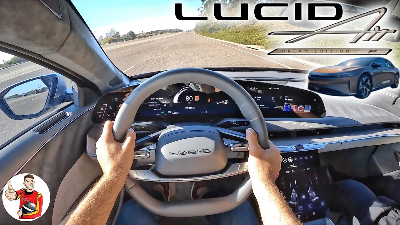 Lucid Air POV Video Is The Next Best Thing To Actually Driving It