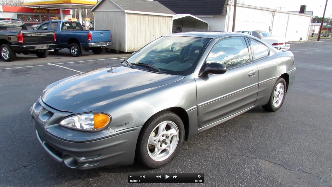 2005 Pontiac Grand AM GT V6 Coupe Start Up, Exhaust, and In Depth Review -  YouTube