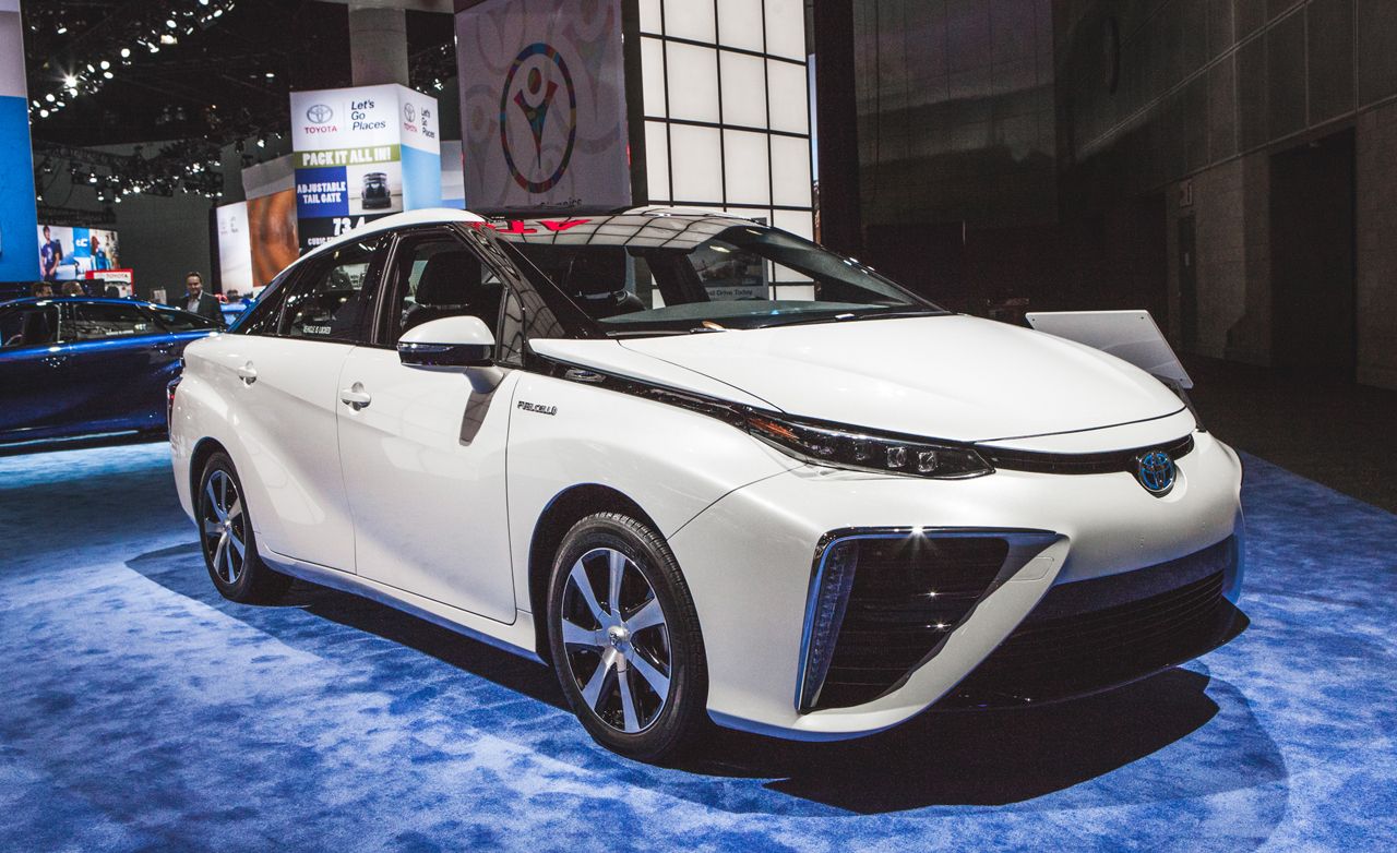 2016 Toyota Mirai Fuel-Cell Sedan Photos and Info &#8211; News &#8211; Car  and Driver