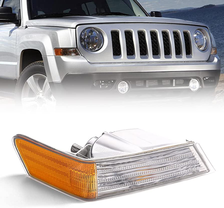 Amazon.com: FIONE Front Turn Signal Light Cover Side Marker Corner Lamp  Lights blinker lens for Jeep Patriot 2007 2008 2009 2010 2011 2013 2014  2015 2016 2017 Accessories Passenger Right RH 68004180AC CH2527102 :  Automotive