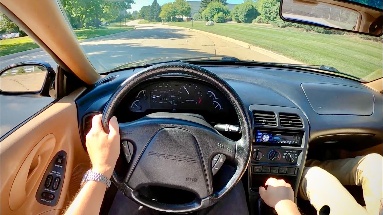 1995 Ford Probe GT (5-Speed Manual) - POV Driving Impressions - YouTube