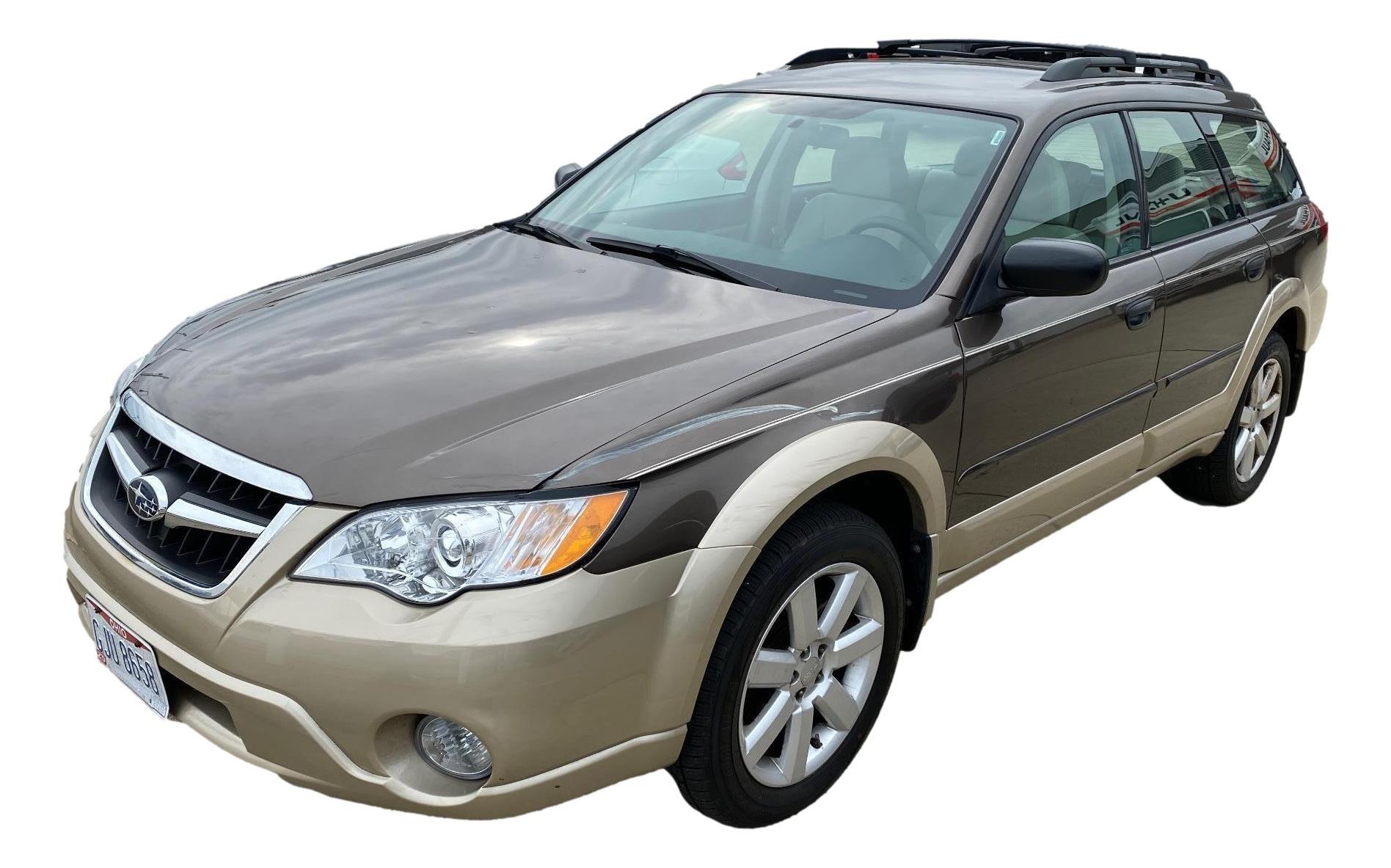 Lot - 2008 Subaru Outback, 32,993 miles, body damage to right side, VIN  #4S4BP61C187311693
