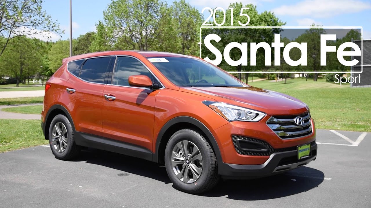 2015 Hyundai Santa Fe Sport Review | Test Drive - YouTube