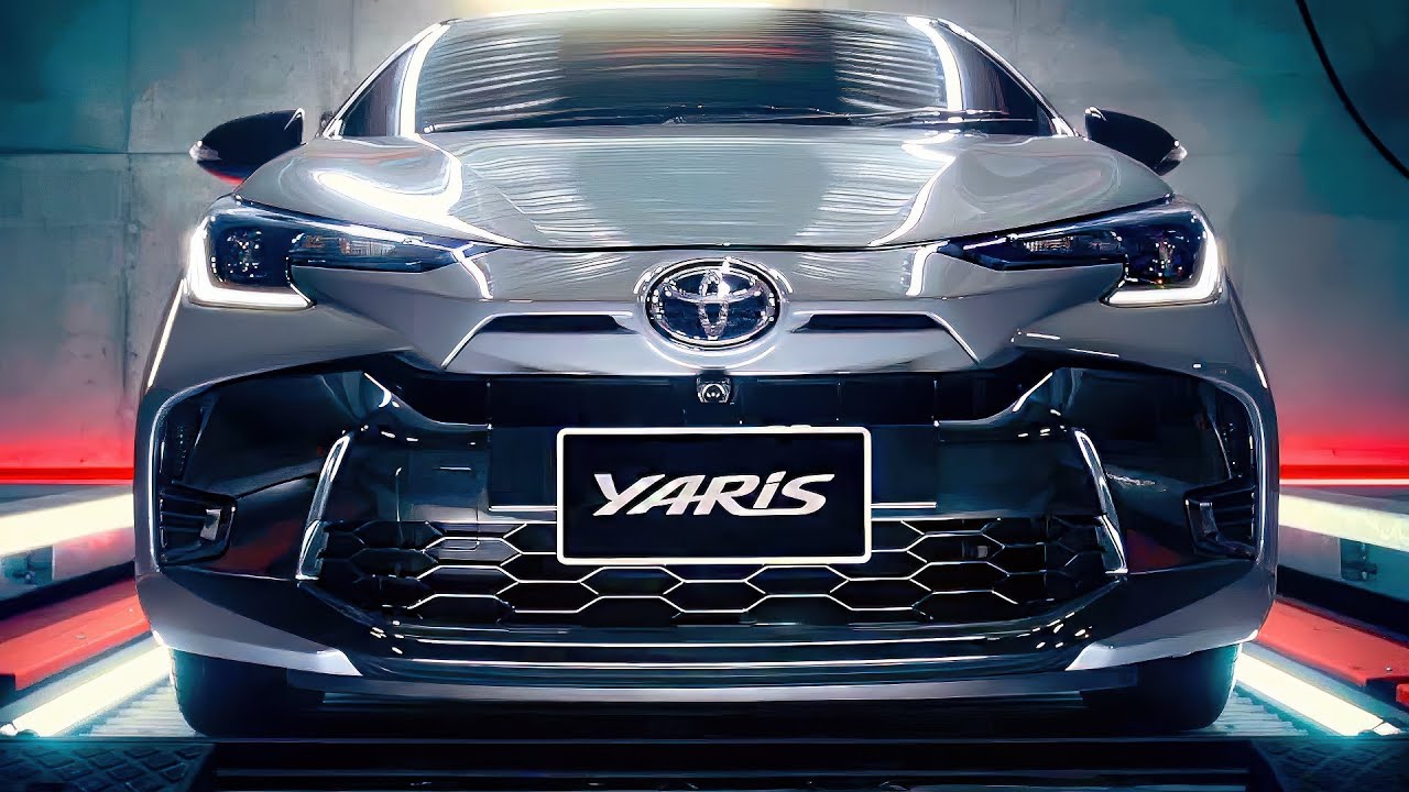 NEW 2024 Toyota YARIS facelift - YouTube
