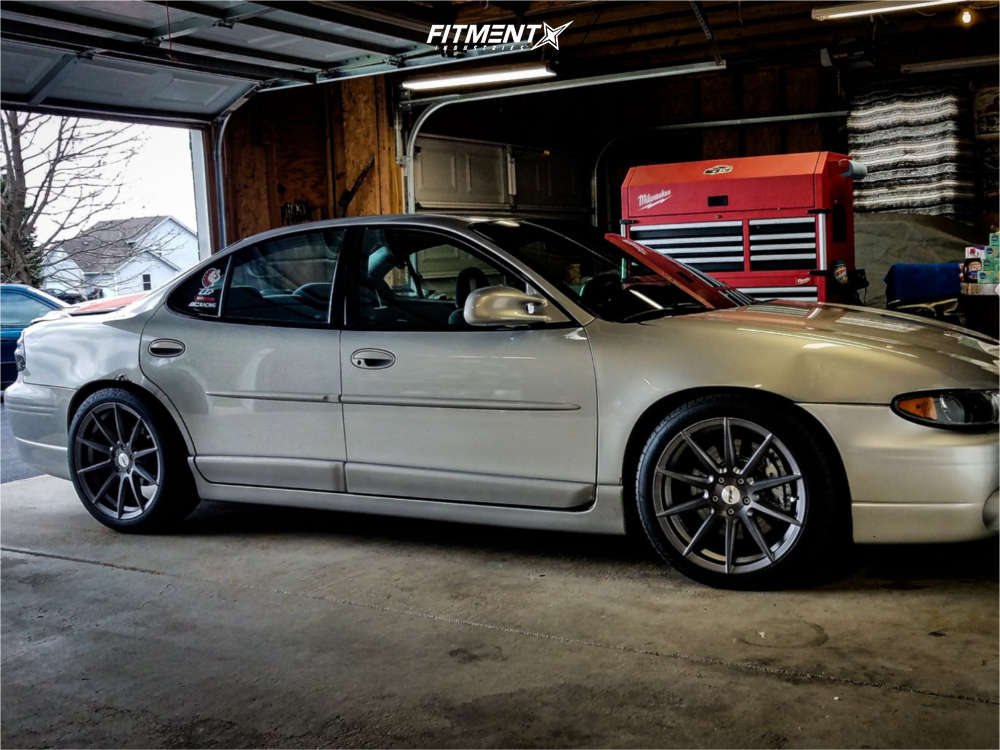 2000 Pontiac Grand Prix GT with 19x8.5 TSW Clypse and Continental 245x40 on  Air Suspension | 1110667 | Fitment Industries