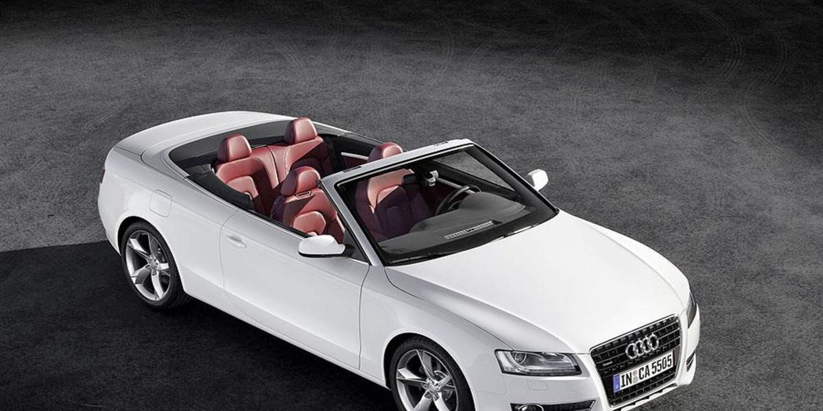 First official photographs: 2010 Audi A5/S5 Cabriolet