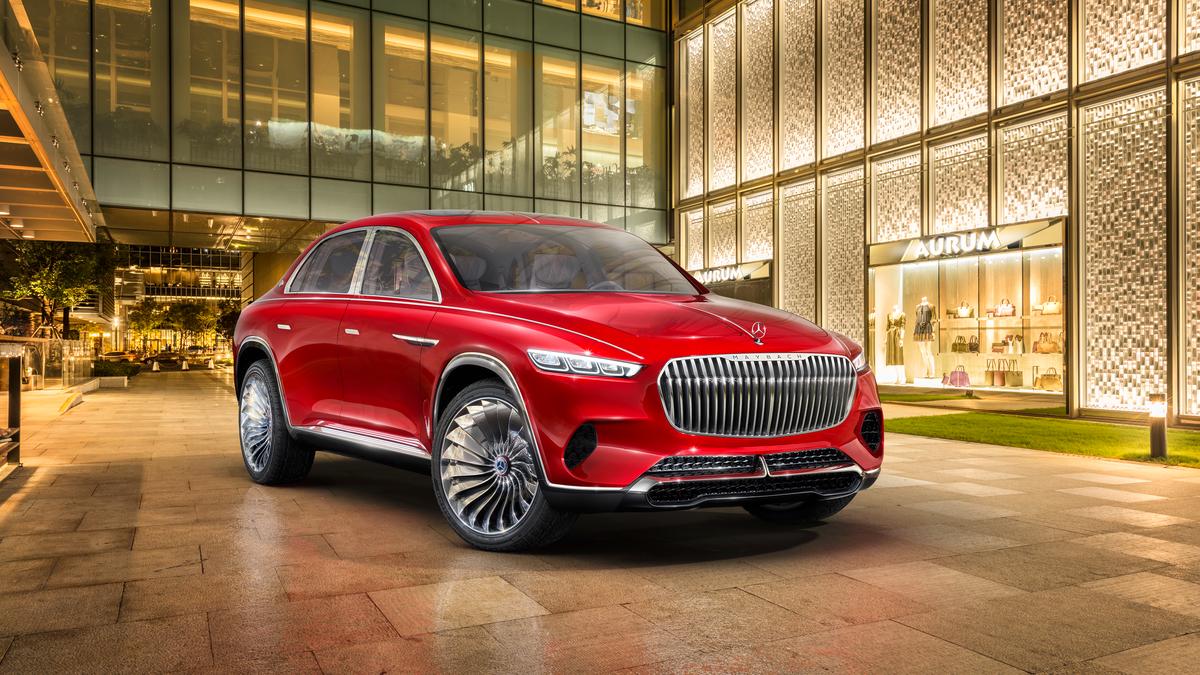 Half-car, half-SUV Mercedes-Maybach Ultimate Luxury premiers in Beijing