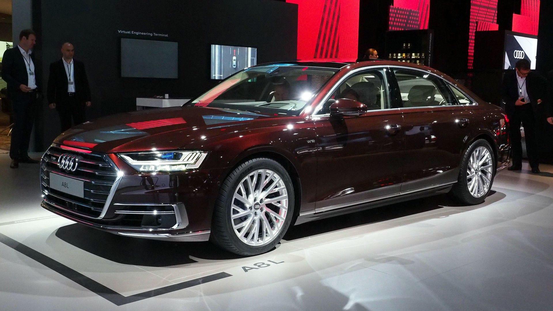 2018 Audi A8 Has Lasers, Foot Massagers, And A Big Price Tag