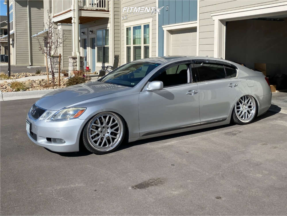 2007 Lexus GS450h Base with 20x8.5 TSW Nurburgring and Nankang 245x30 on  Air Suspension | 830576 | Fitment Industries