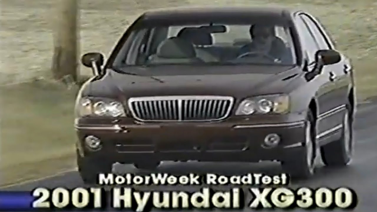 2001 Hyundai XG300 (Grandeur/Azera) - MotorWeek Review - YouTube