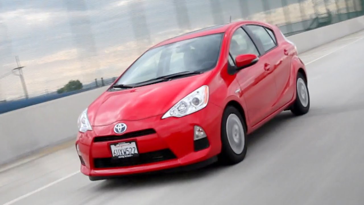 2014 Toyota Prius C - Review and Road Test - YouTube