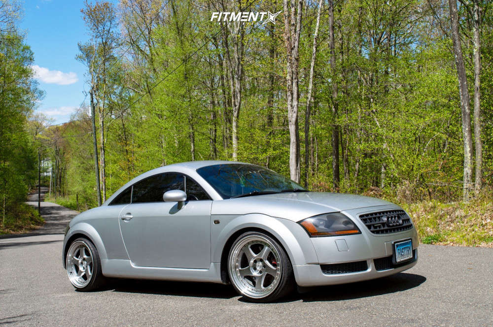 2006 Audi TT Quattro Base with 18x9.5 Aodhan Ah01 and Nankang 235x40 on  Coilovers | 1165260 | Fitment Industries