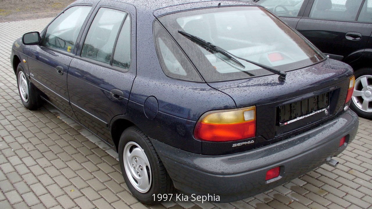 1997 Kia Sephia - YouTube
