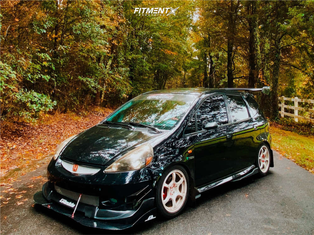 2008 Honda Fit Sport with 16x8 Rota Boost and Nexen 195x50 on Lowering  Springs | 1311816 | Fitment Industries