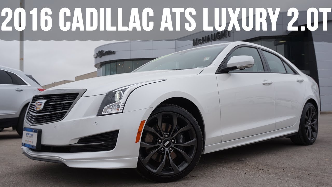 2016 Cadillac ATS Luxury | Midnight Edition (In-Depth Review) - YouTube