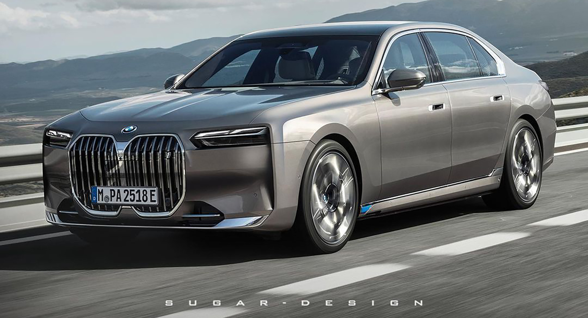 Tweaking The 2023 BMW 7-Series Makes It Look Even More Like A Rolls-Royce |  Carscoops