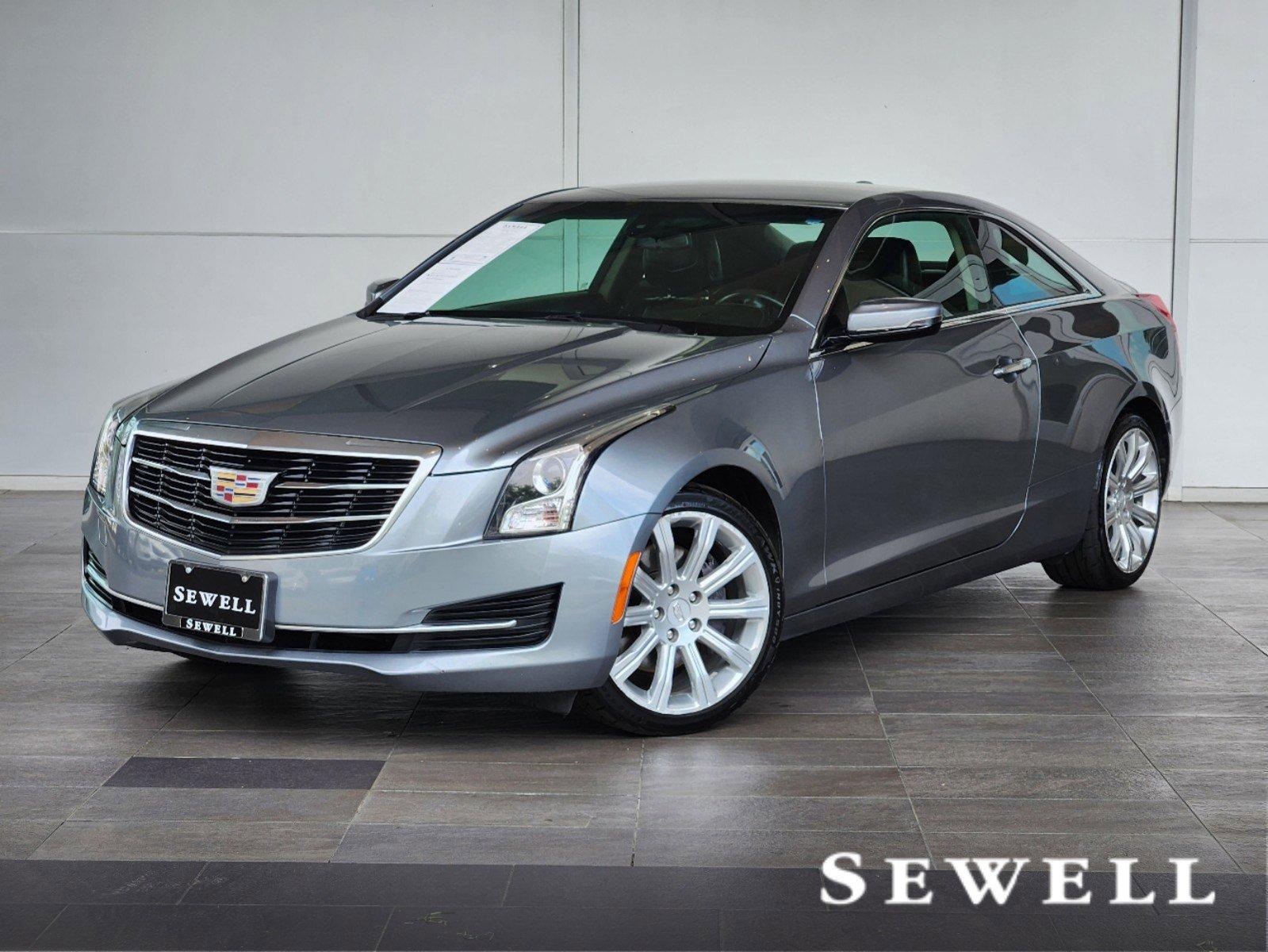 Certified Gray 2019 Cadillac ATS Coupe 2.0L I4 RWD for sale:  1G6AA1RX3K0129301