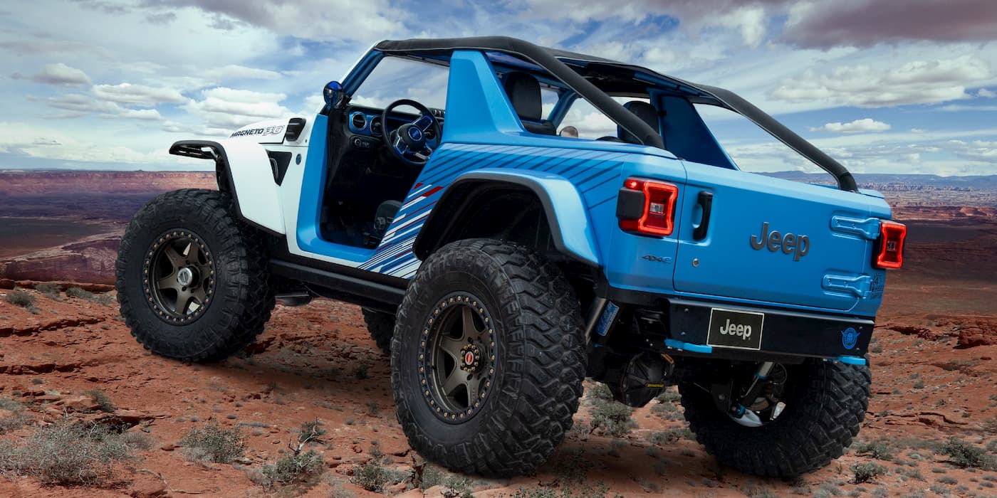 Jeep shows off beastly electric Wrangler Magneto 3.0 concept