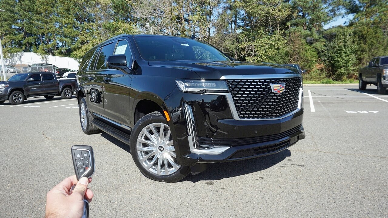 2021 Cadillac Escalade ESV Premium Luxury: Start Up, Walkaround, Test Drive  and Review - YouTube