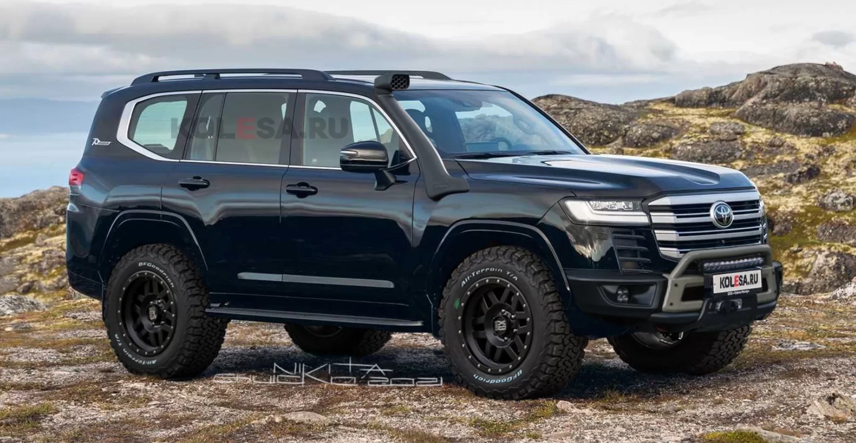 2022 Toyota Land Cruiser GR Sport Casually Goes for Rogue Overlanding Looks  - autoevolution