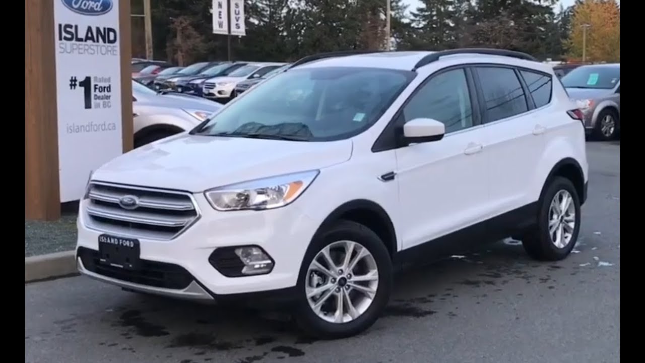 2018 Ford Escape SE EcoBoost AWD Review| Island Ford - YouTube
