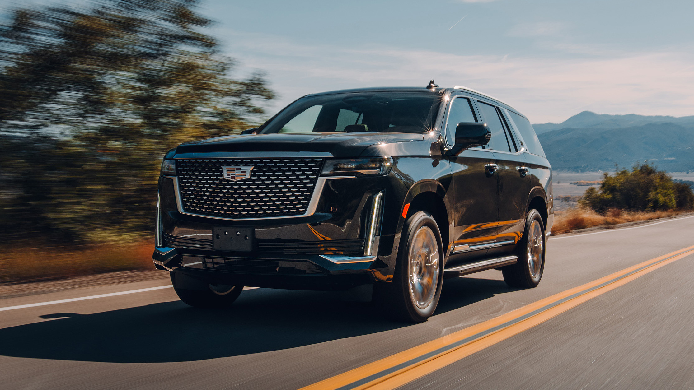 Cadillac Escalade review: America's $100k answer to the Range Rover?  Reviews 2023 | Top Gear