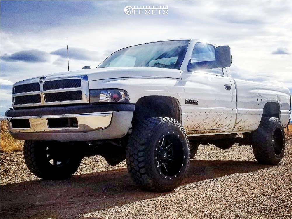 1997 Dodge Ram 2500 with 20x12 -44 Fuel Maverick D538 and 35/12.5R20 Back  Country Mud Terrain and Suspension Lift 2.5" | Custom Offsets