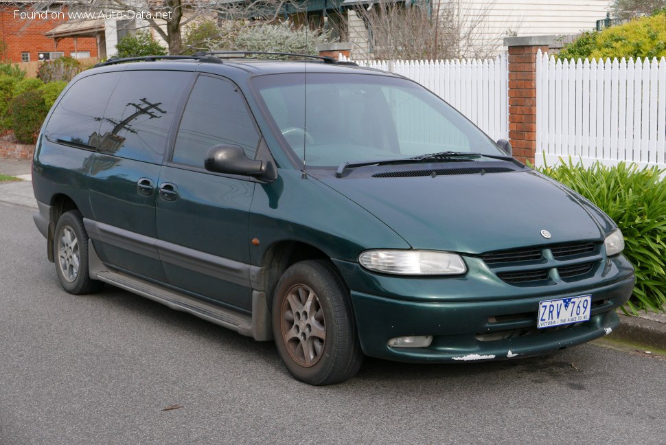 1995 Chrysler Grand Voyager III 3.3 V6 (158 Hp) | Technical specs, data,  fuel consumption, Dimensions