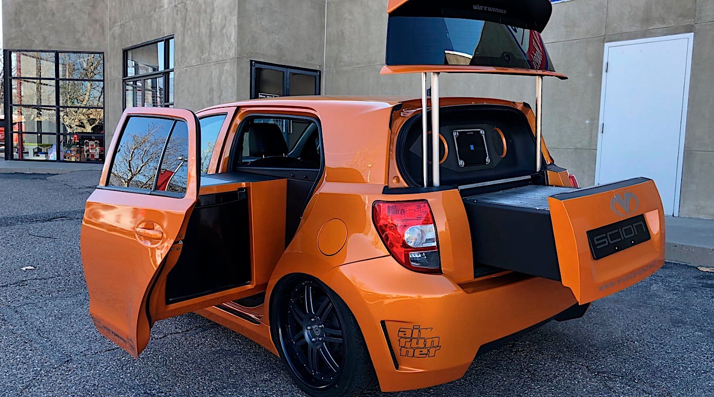 Custom Scion xD Is the Orange Transformer You Never Knew You Missed -  autoevolution