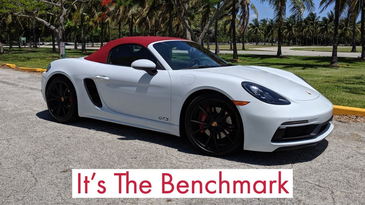 2019 Porsche 718 Boxster Test Drive Review: The Sports Car Benchmark -  YouTube
