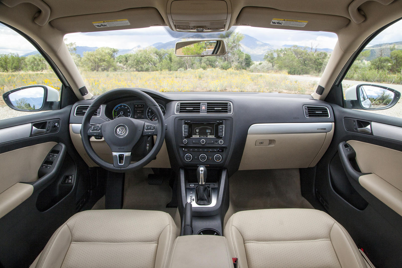 2014 Volkswagen Jetta Hybrid Interior Photos | CarBuzz