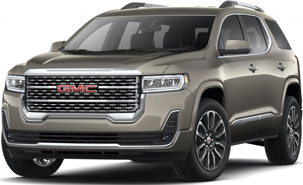 2022 GMC Acadia Gets New Light Stone Metallic Color: First Look