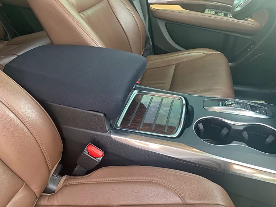 Amazon.com: Auto Console Covers- Fits The Acura MDX 2013-2022 Center  Console Armrest Cover Waterproof Neoprene Fabric - Black : Automotive