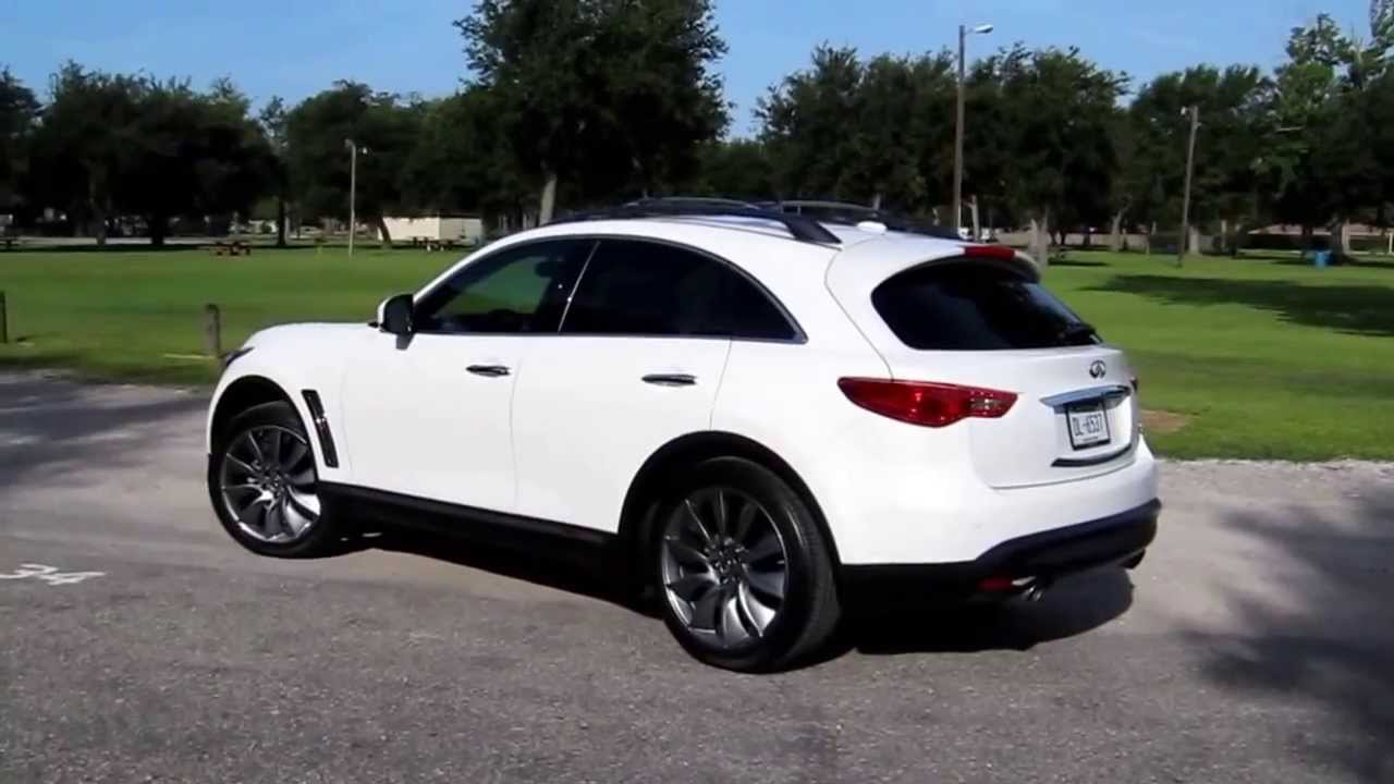 2013 Infiniti FX37 review on In Wheel Time radio - YouTube
