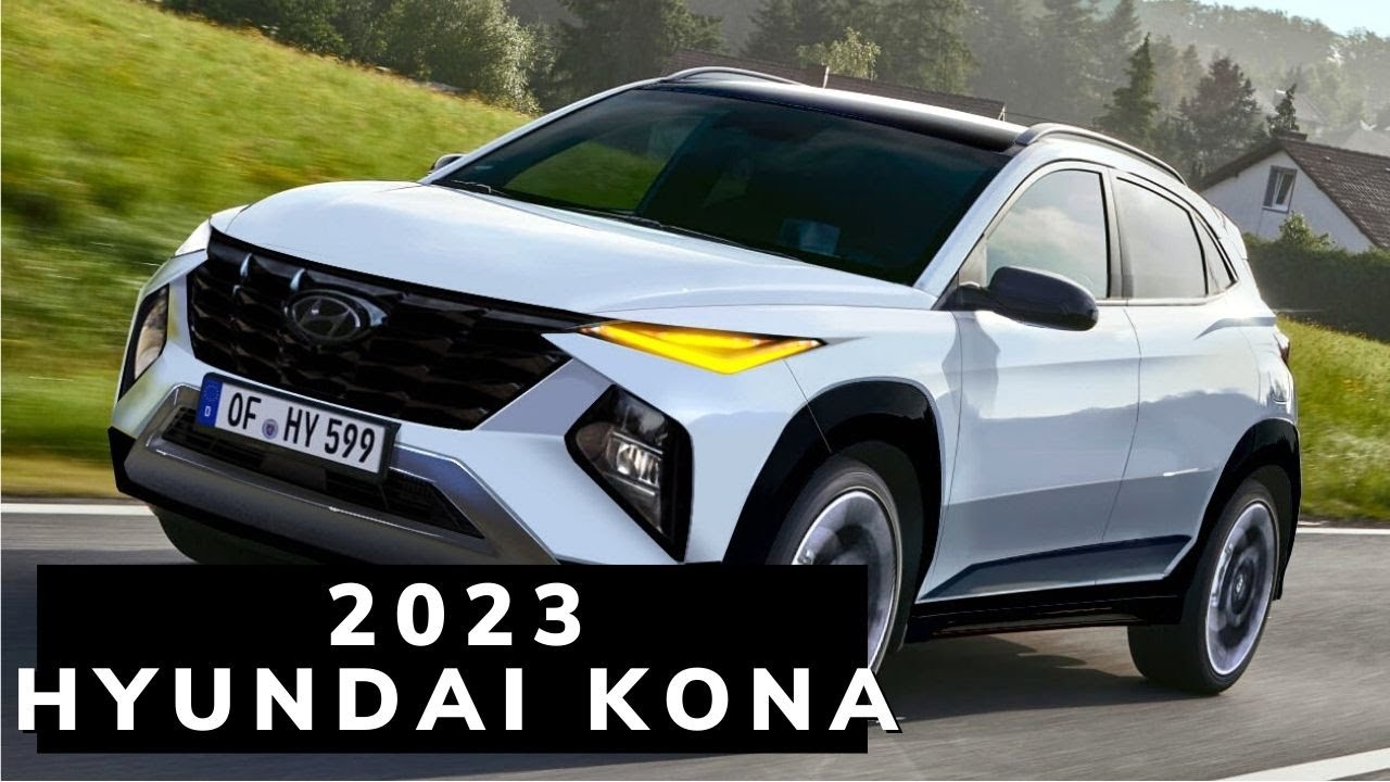 New Hyundai Kona 2023: What we know? - YouTube