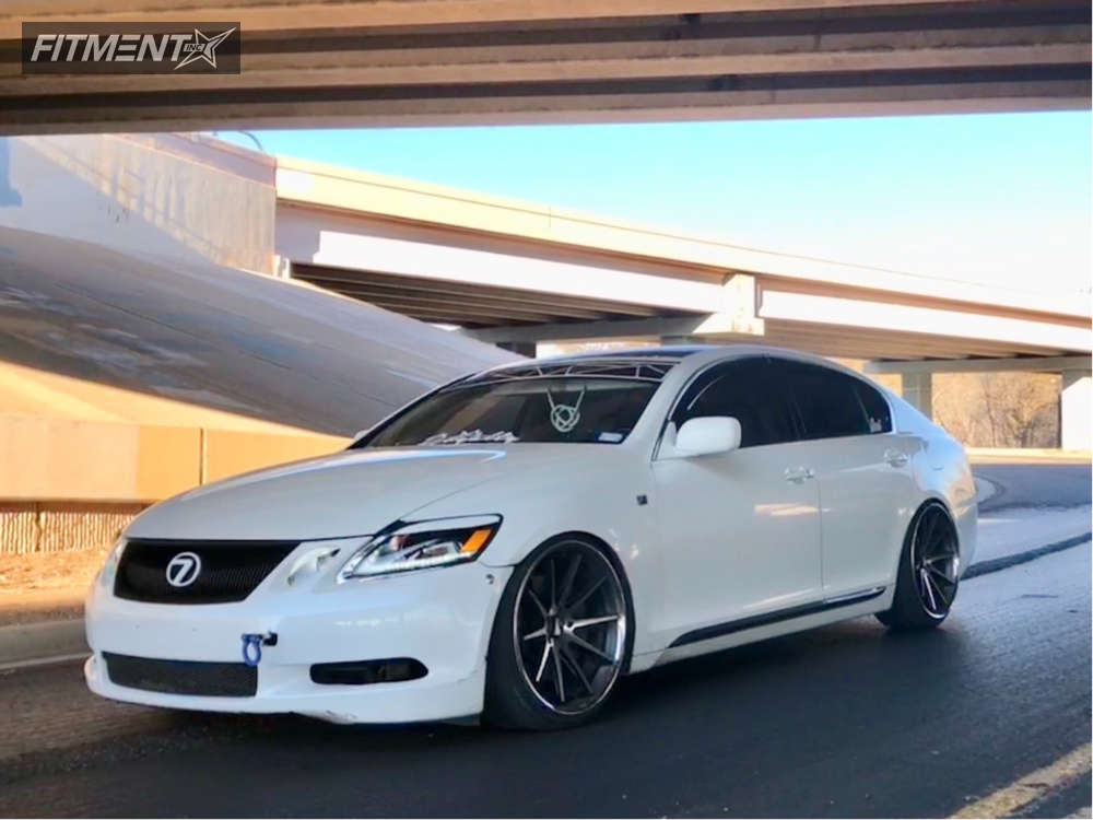 2010 Lexus GS350 Base with 20x10 Rohana Rc10 and Vercelli 225x35 on  Coilovers | 314308 | Fitment Industries