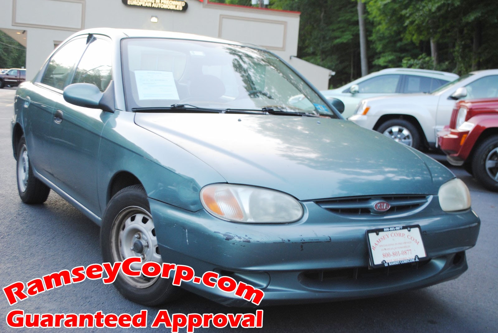 Used 2000 Kia Sephia For Sale at Ramsey Corp. | VIN: KNAFB1211Y5837335