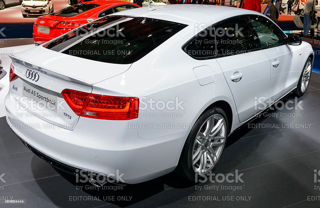 Audi A5 Sportback Stock Photo - Download Image Now - 2015, Audi, Behind -  iStock